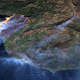 From left to right, a view of the Thomas, Rye and Creek fires. Image: Pierre Markuse/Flickr